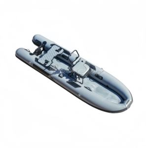 Kayak gonflable en PVC de 400 cm, best-seller, certifié CE, gris clair, pour des moments de pêche excitants - Product Image 4