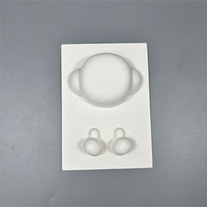 Boîte à pulpe moulée recyclable OEM emballage pour écouteurs sans fil plateau d'emballage en pulpe pour écouteurs Bluetooth en fibre - Product Image 6