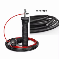 Corde à sauter électronique en acier de haute qualité, réglable et autobloquante, pour la maison et la salle de sport