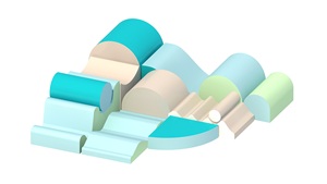 Vente en gros Ensemble d'aire de jeux intérieure blanche <span class=keywords><strong>Piscine</strong></span> à balles Softplay bon marché <span class=keywords><strong>pour</strong></span> les tout-petits Équipement de jeu souple <span class=keywords><strong>pour</strong></span> les enfants - Product Image 5