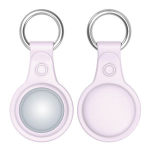 Lot de <span class=keywords><strong>4</strong></span> étuis de protection en silicone TPU avec porte-clés pour boîtier <span class=keywords><strong>AirTag</strong></span> - Product Image 5