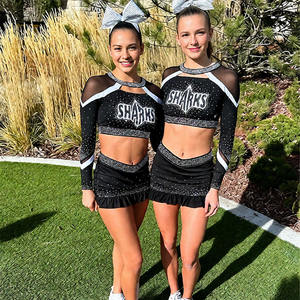ダンディスポーツ工場製 チアリーディングユニフォーム 即納 卸売価格 バスケットボールチアリーディング用チアリーディングユニフォーム - Product Image 5