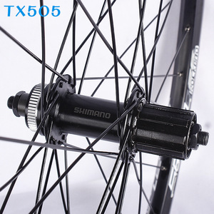 ชุดล้อจักรยานเสือภูเขา TX505 ขนาด 24 26 27.5 29 นิ้ว อลูมิเนียมอัลลอยด์ ดิสก์เบรก ซีนเตอร์ล็อค หน้า-หลัง - Product Image 2