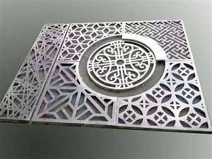 Panneaux découpés au laser en aluminium au design moderne Utilisation polyvalente pour la chambre à coucher en plein air Salle de bain Entrepôt Appartement Hôtel Cuisine Hôpital - Product Image 5