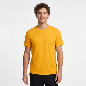 เสื้อยืดโอเวอร์ไซส์ผู้ชายผ้าฝ้าย 100% ล้างสีแบบวินเทจ พิมพ์ลาย DTG ตามสั่ง คอกลม ผู้ผลิตขายส่ง OEM - Product Image 1