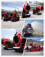 Robot Pemadam Kebakaran Beroda Rantai Bertenaga Diesel 100000m/jam dengan Meriam Air 80L/S & Kontrol Jarak Jauh 1000M RXR-YM100000D