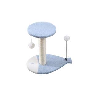 لوحة خدش القط متينة مقاومة للاهتراء لا زغب قطعة واحدة عش تسلق عمودي إطار مخلب طحن لعبة مضحكة - Product Image 5