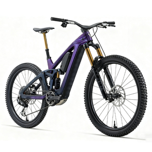 VTT léger en aluminium avec suspension intégrale, 21 vitesses, 13 Ah, 250 W, 48 V, expédition directe depuis l'usine chinoise - Product Image 4
