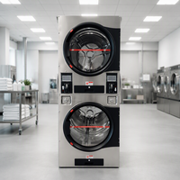 Coin Operated Commercial Washing Machine Dryer for Apartment Dorm Laundromat Self Service Laundry Hotel