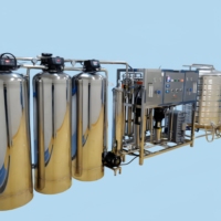 Équipement de Traitement de l'Eau par Osmose Inverse (OI), Désalinisation, Électrodéionisation (EDI), Ultrafiltration, Pompe PLC Grande Capacité 5000L/Heure pour Eau Pure