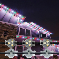 Twinklight Luz permanente Led Colorido al por mayor al aire libre Rgb 30mm Led Point Light Dmx 512 Led Pixel Light