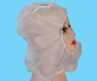 Vente en gros Filet à cheveux jetable PP Non-tissé Space Cap Extensible Respirant Anti-sale