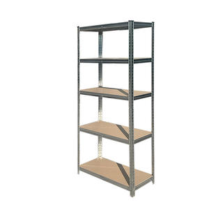 5 Layer Steel Heavy Duty Boltless Metal Adjustable Storage Racks with Powder Coated Finish for Garage <strong>Shelving</strong> - Product Image 6