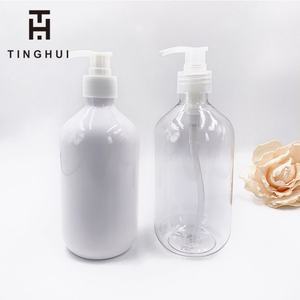 Échantillon gratuit de flacon distributeur d'huile essentielle de 16 oz, flacon rond pour savon avec pompe - Product Image 3