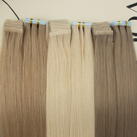 Extensions de cheveux humains 100% naturels, lisses et soyeux, invisibles, sans perte, aspect naturel, qualité supérieure pour les salons de coiffure