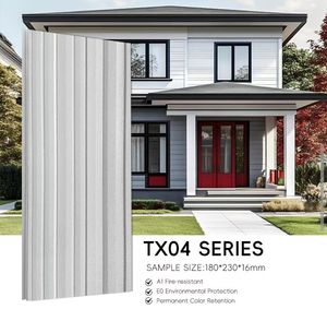 <span class=keywords><strong>Panneau</strong></span> en béton sans amiante pour revêtement intérieur/extérieur, ignifuge A1, imperméable, léger, pour écoles, bâtiments commerciaux - Product Image 4