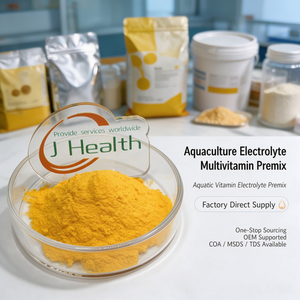 Prémélange d'électrolytes et <span class=keywords><strong>de</strong></span> multivitamines en poudre soluble dans l'eau pour l'aquaculture en gros – Additif alimentaire pour poissons, crevettes et crabes - Product Image 1