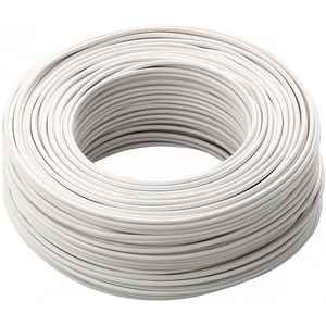Câble électrique monoconducteur Fs17 1,5 mm blanc, bobine de 100 m, conducteur en cuivre isolé, usage en bâtiment - Product Image 2