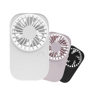 Ventilador de Bolsillo Portátil F11 con Batería Integrada de 800 mAh, Tres Velocidades de Viento, Mini Ventilador Recargable Ultrafino con Soporte - Product Image 1