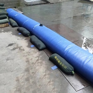 Barrière anti-inondation gonflable portable en PVC, légère, à gonflage rapide, pour la prévention des inondations aux portes de maison, barrière d'eau gonflable - Product Image 5