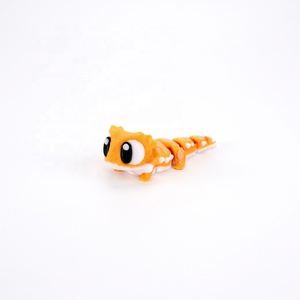 Figure di Animali Colorati con Occhi Grandi Stampate in 3D, Giocattoli Articolati Antistress per Decorazione Scrivania, Modelli Divertenti per Paesaggi da <span class=keywords><strong>Zoo</strong></span> in Materiale PLA - Product Image 6