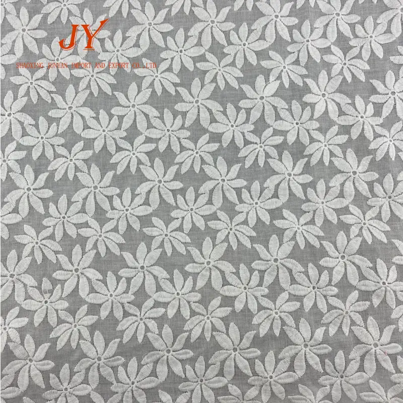 FREE SAMPLE Customized design wholesale cheap cotton lace fabric embroidery for South American market READY GOODS