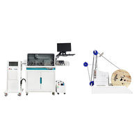 Machine de marquage laser et de dénudage rotatif de câbles entièrement automatique