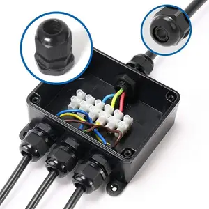 IGOTO-prensaestopas de Cable para cables, prensaestopas de nailon, plástico PP, tamaño PG, conector IP68, directo de fábrica