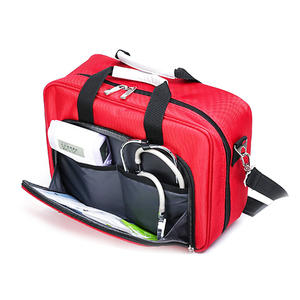 Tas Trauma Medis Tas Pertolongan Pertama Tas Medis Kosong untuk Perawat Ahli Terapi Fisik Dokter Merah - Product Image 1