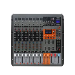 Factory Wholesale 8 Channel 350W Mix Professional Touch Screen Mixing Console