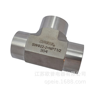 ข้อต่อท่อเชื่อมสแตนเลส OPEiE รุ่น T-Type DN20 SUS304 - Product Image 4