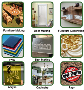 Khắc gỗ cắt CNC <span class=keywords><strong>Router</strong></span> CNC khắc tủ bếp cửa máy làm cho 3D gỗ xi lanh - Product Image 5