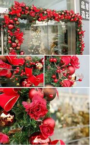 Guirlande <span class=keywords><strong>de</strong></span> <span class=keywords><strong>Noël</strong></span> Artisanale <span class=keywords><strong>de</strong></span> Luxe en PVC Écologique avec Lumières LED pour Décoration Extérieure et Intérieure - Product Image 6