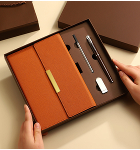 2025 New Luxury Business Office Nachfüll bares Briefpapier Tagebuch Pu Leder Magnetic A5 Journal Notebook Geschenkset mit Box und Stift - Product Image 6