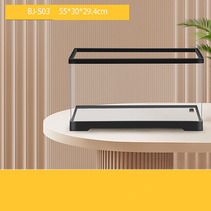 Terrario Ecologico in Acrilico per <span class=keywords><strong>Tartarughe</strong></span> con Piattaforma per Esposizione al Sole, Area Filtrante e Coperchio Anti-fuga - <span class=keywords><strong>Habitat</strong></span> per Rettili Anfibi - Product Image 4