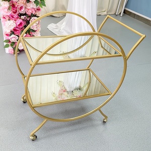 TY210601-1 di vendita calda di ferro rimovibile carrozza ristorante <span class=keywords><strong>per</strong></span> la festa di nozze evento arredamento Luckygoods all'ingrosso - Product Image 2