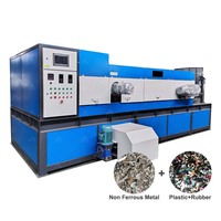 Machine de séparation des métaux non ferreux (cuivre, aluminium) par courants de Foucault pour la récupération des déchets