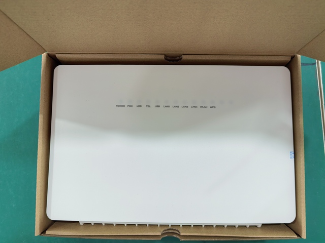 Jinglai Network HG8245Q2 ONU GPON Modem Fiber Optic WiFi5 Router with 4GE Port 2USB SC/UPC Connector White ABS