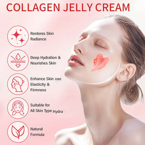 Crème Visage Personnalisée Anti-rides Hydratante Éclaircissante au Rétinol, Glycérine, Arbutine et Collagène en Gelée, Marque Privée OEM - Product Image 4