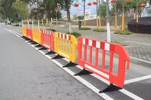 Nhựa vật liệu mới di động hộ Lan Tôn sóng thành phố Đường Cô lập hàng rào tạm thời xây dựng cảnh báo hộ Lan Tôn sóng - Product Image 5
