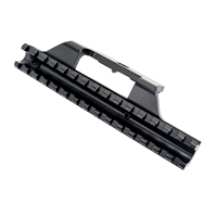 FOCUHUNTER Support de télescope tactique en alliage d'aluminium Montage latéral Verrouillage de luxe Noir Visée Optique Montures