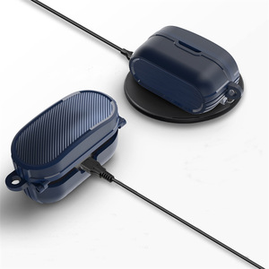 Étui d'accessoires pour écouteurs de luxe antichoc 360 Rotation pour <span class=keywords><strong>Wf</strong></span>-<span class=keywords><strong>1000xm4</strong></span> <span class=keywords><strong>Sony</strong></span> avec porte-clés pour airpods 4 - Product Image 3