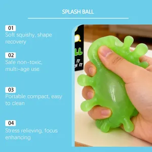 Needoh Balle à pincer anti-stress en EVA, jouet <span class=keywords><strong>de</strong></span> décompression et <span class=keywords><strong>de</strong></span> soulagement <span class=keywords><strong>de</strong></span> la pression, boîte surprise, durable, cadeau <span class=keywords><strong>de</strong></span> fête, 3+ - Product Image 4