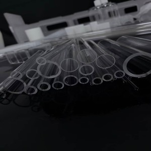 Tubo de Cuarzo de Alta Pureza para Filtro de Horno <span class=keywords><strong>Tubular</strong></span>, Óptimo para Faros y Uso en Laboratorio, Incluye Doblado y Soldadura - Product Image 6