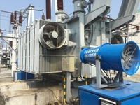 Trafo Distribusi Daya Luar Ruangan 1250 kVA 20 kV 3 Fasa Tipe Celup Minyak dengan Radiator Sirip