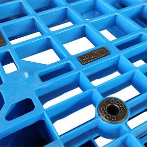 Palette Euro robuste <span class=keywords><strong>à</strong></span> face unique <span class=keywords><strong>à</strong></span> 4 voies pour le stockage et la logistique de l'industrie des entrepôts Palette en plastique <span class=keywords><strong>à</strong></span> <span class=keywords><strong>vendre</strong></span> - Product Image 5