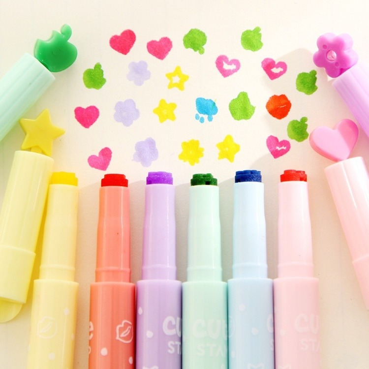 Candy-colored highlighter ink/creative marker/school supplies/office stationery