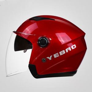 Yebao mới nhiều màu ống kính đôi ABS mở mặt xe máy và xe tay ga điện Mũ bảo hiểm với <span class=keywords><strong>Visor</strong></span> cho tất cả các mùa - Product Image 3