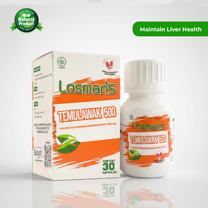 Las cápsulas de extracto de rizoma de Xanthorrhizae con curcuma de Losman ofrecen potentes beneficios para la salud, naturales. - Product Image 3