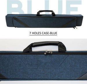 Échantillon gratuit en gros, sac de queue de billard imperméable, 3 shafts, 4 butts, snooker, sac de transport réglable, étui souple pour queue de billard - Product Image 6